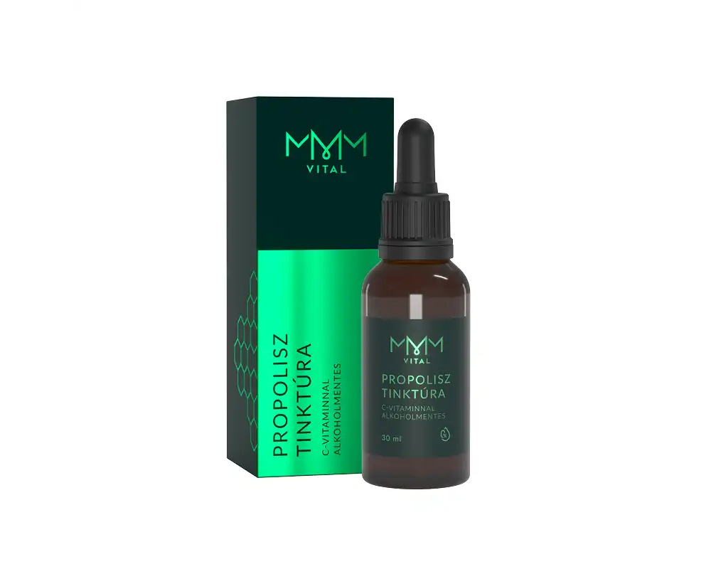 Propolisová tinktúra s vitamínom C – bez alkoholu 30 ml